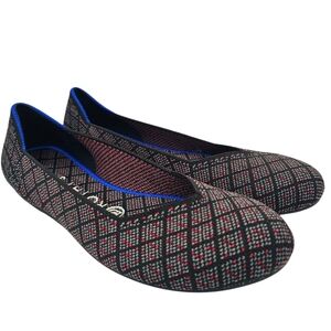 Rothy's Exclusive Charcoal Tweed Flats 7.5